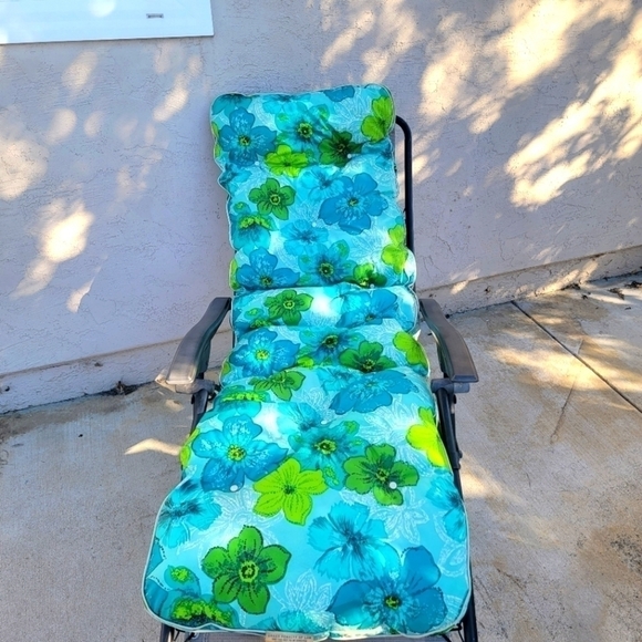 VINTAGE mcm chaise cushion - Picture 1 of 6